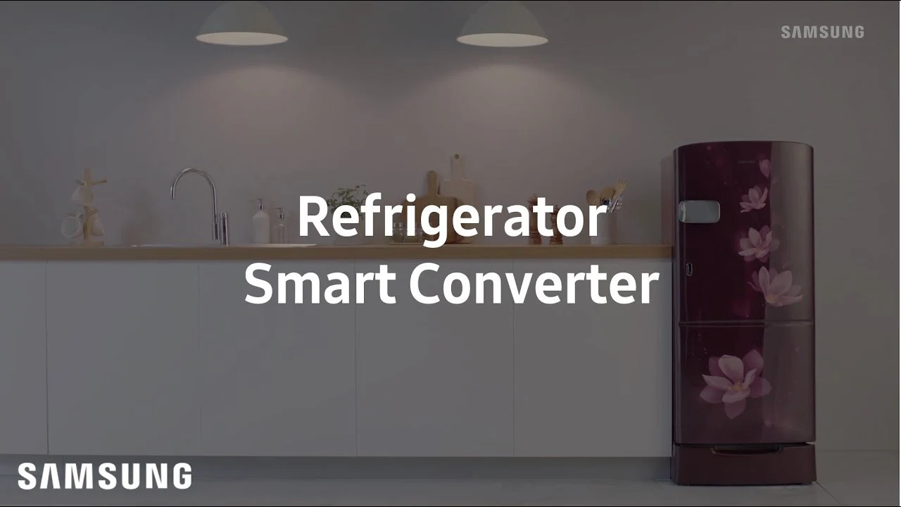 One Door refrigerator: how it works - Smart Connect Inverter | Samsung